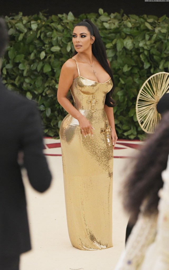Kim Kardashian New York Fake Boobs Beautiful Big Tits Sexy Celebrity