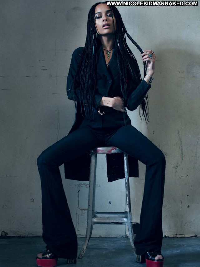 Zoe Kravitz Flaunt Magazine May 2015 Magazine Posing Hot