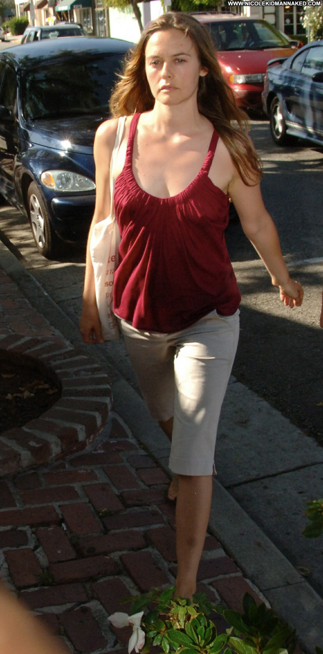 Alicia Silverstone West Hollywood Celebrity Nice Candid Beautiful
