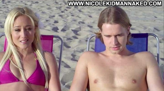 Lauren C Mayhew Frat Party Bikini Beach Celebrity Chair Breasts Big