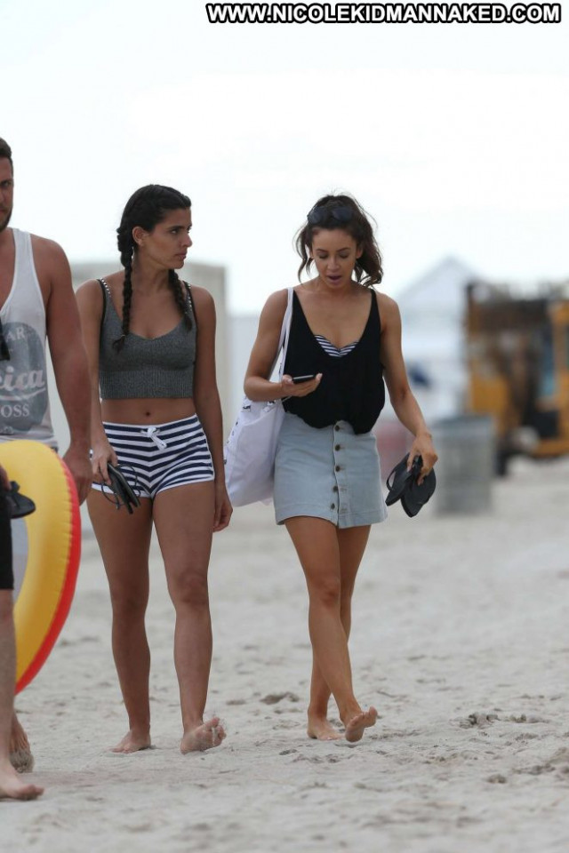 Danielle Peazer The Beach Celebrity Beach Paparazzi Posing Hot Babe