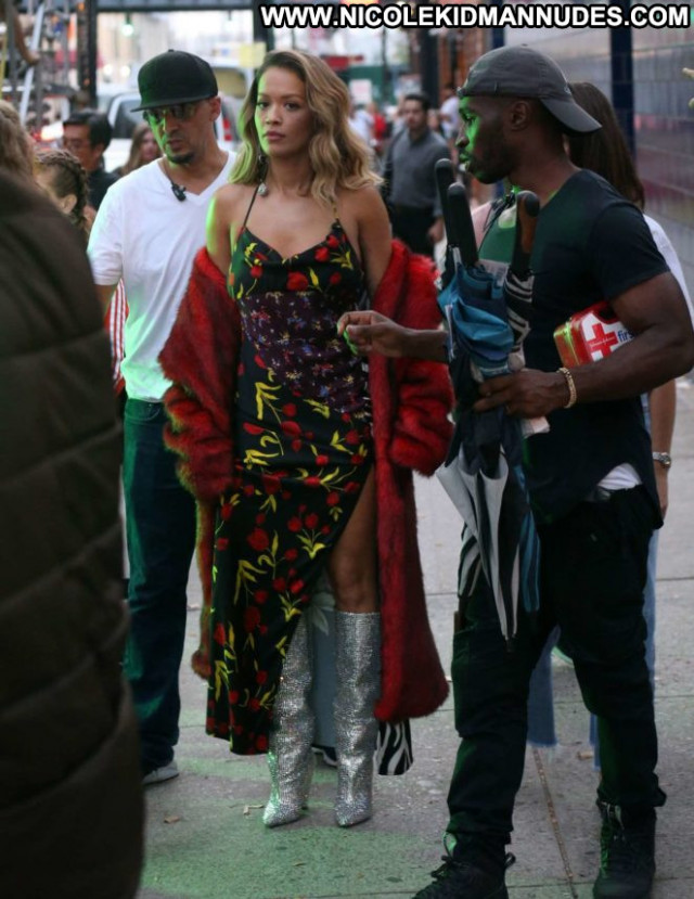 Rita Ora No Source Paparazzi Posing Hot Babe Celebrity Beautiful Nyc