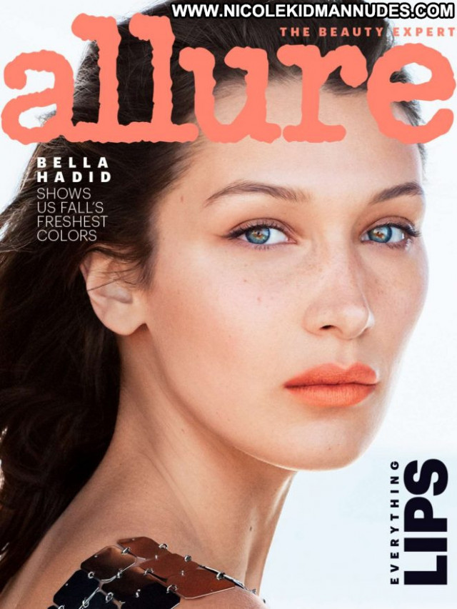 Bella Hadid Allure Magazine Paparazzi Babe Magazine Posing Hot