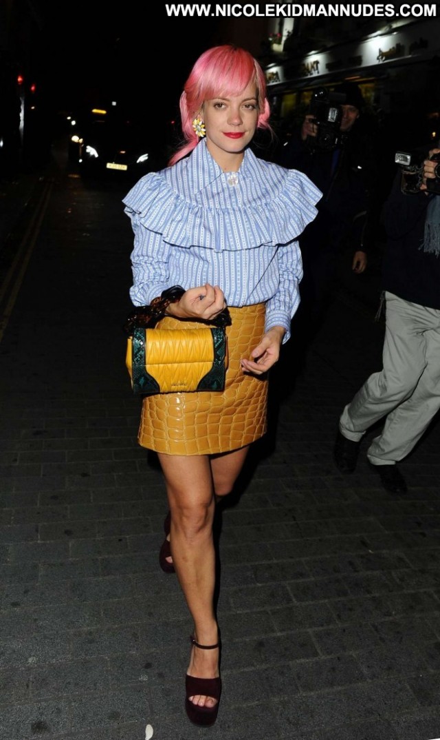 Lily Allen No Source Posing Hot London Celebrity Beautiful Paparazzi