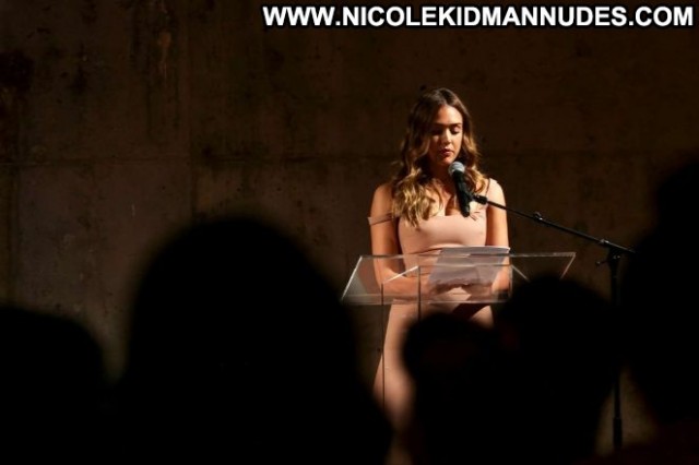 Jessica Alba New York  Babe Beautiful Nylon Awards Paparazzi New York