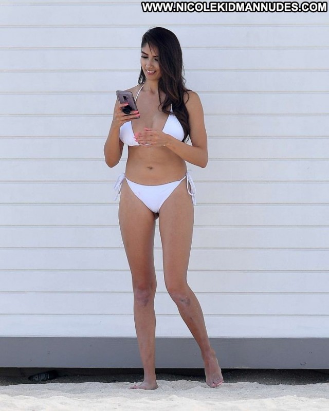 Diana Vazquez The Beach Celebrity Bikini Posing Hot Paparazzi Babe