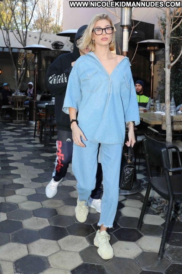 Hailey Baldwin West Hollywood Celebrity Babe West Hollywood Posing