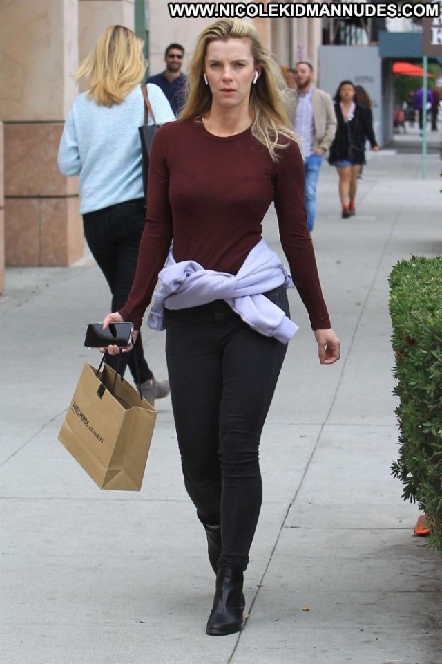 Betty Gilpin Beverly Hills  Beautiful Celebrity Posing Hot Shopping