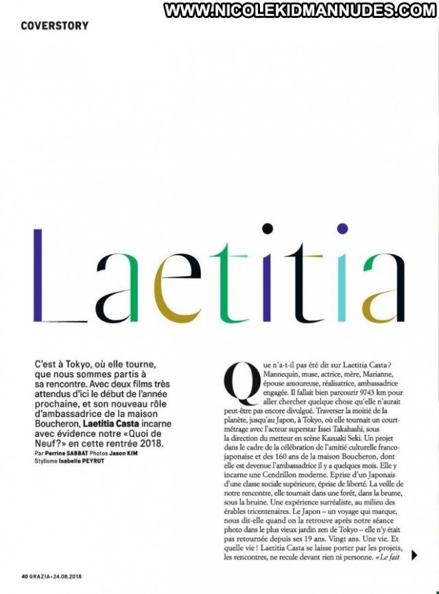Laetitia Casta No Source Paparazzi Celebrity Posing Hot Babe Magazine