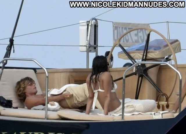 Michelle Rodriguez No Source  Italy Boat Posing Hot Celebrity Babe
