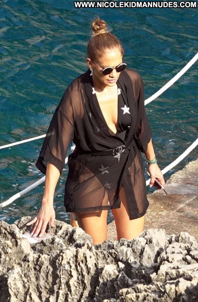 Jennifer Lopez No Source Beautiful Posing Hot Paparazzi Boat Babe