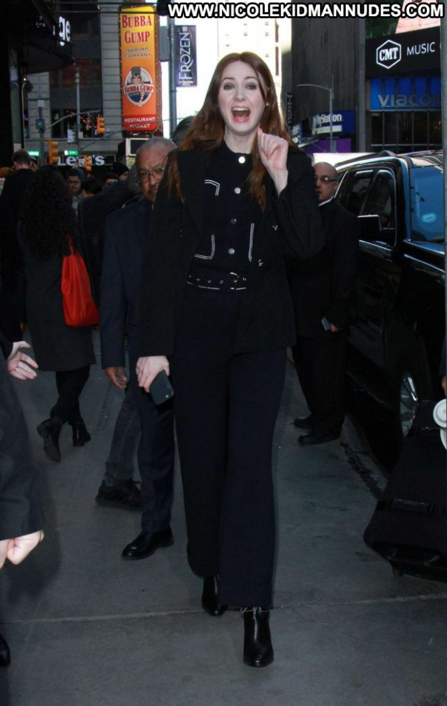 Karen Gillan Good Morning America Paparazzi Posing Hot New York