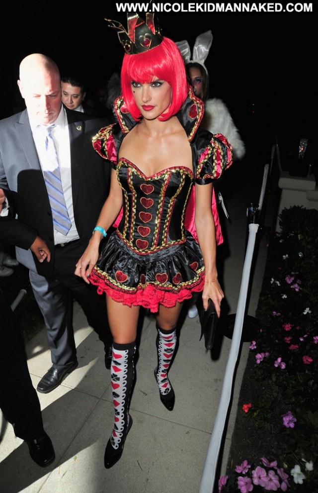 Alessandra Ambrosio Halloween Party In Beverly Hills  Babe Halloween