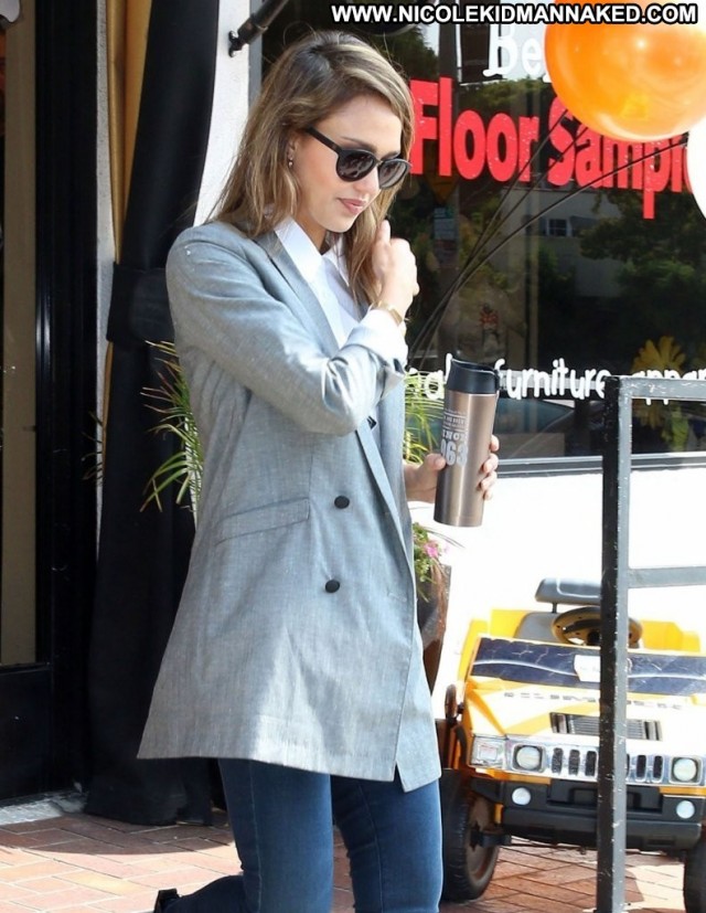 Jessica Alba West Hollywood Hollywood Posing Hot Babe Beautiful West