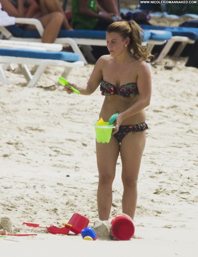 Coleen Rooney The Beach Beach Posing Hot Babe Beautiful Celebrity