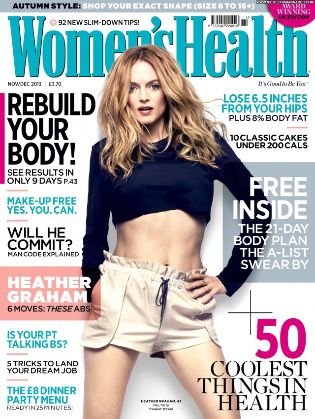 Heather Graham Magazine Celebrity High Resolution Magazine Posing Hot