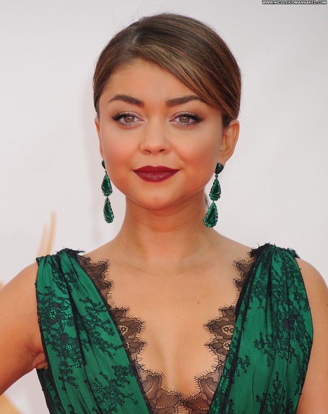 Sarah Hyland Primetime Emmy Awards Awards Celebrity Posing Hot High