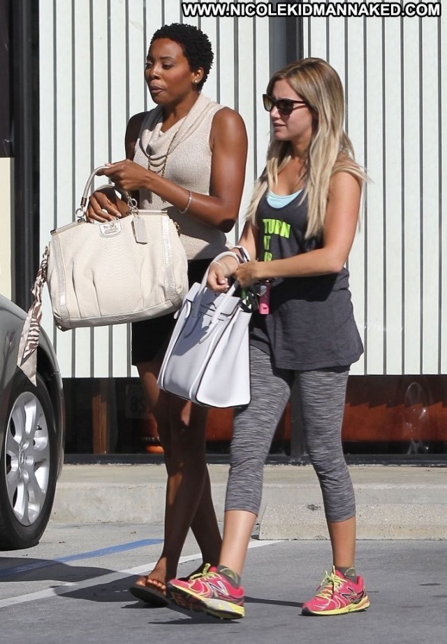 Ashley Tisdale Gym In La Posing Hot Babe Beautiful Celebrity High