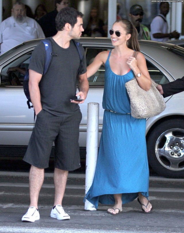 Minka Kelly Lax Airport  Celebrity Lax Airport Beautiful Posing Hot