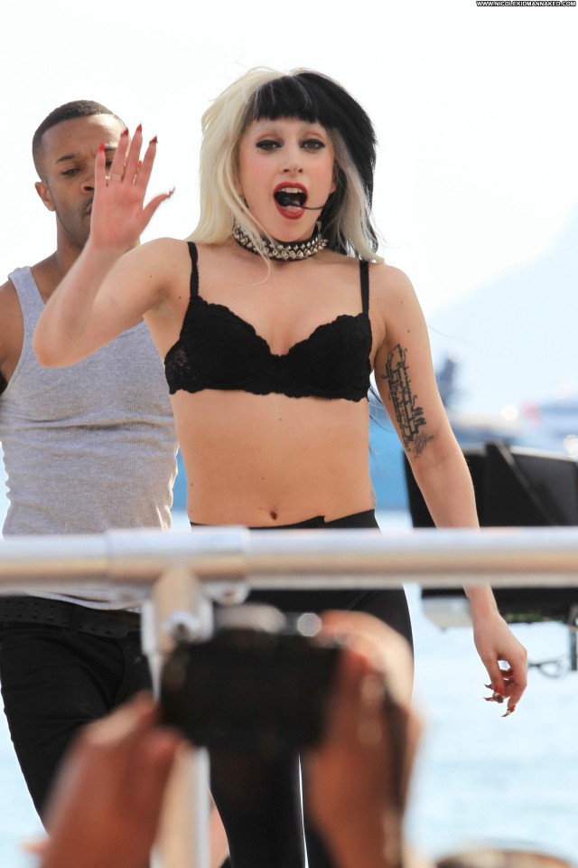 Lady Gaga Cannes Film Festival Posing Hot Tv Show Celebrity Beautiful