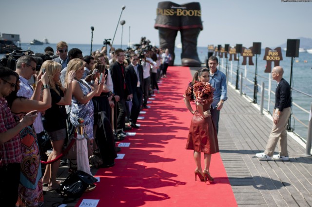 Salma Hayek Cannes Film Festival Beach Beautiful Celebrity Babe
