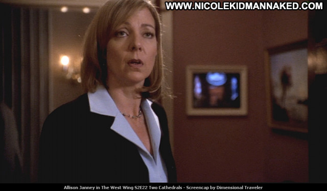 Allison Janney The West Wing  Beautiful Tv Series Posing Hot Babe