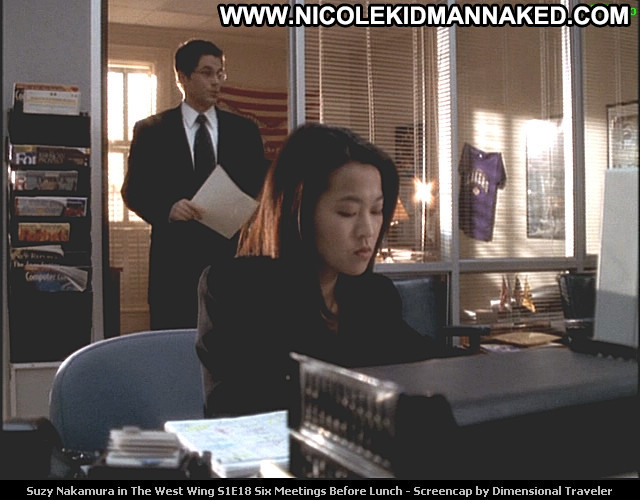 Suzy Nakamura The West Wing Celebrity Tv Series Beautiful Babe Posing