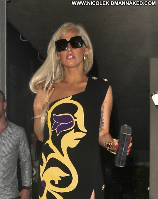 Lady Gaga West Hollywood High Resolution Posing Hot Babe Hollywood