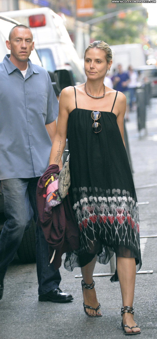 Heidi Klum New York New York Posing Hot Babe Celebrity Beautiful High