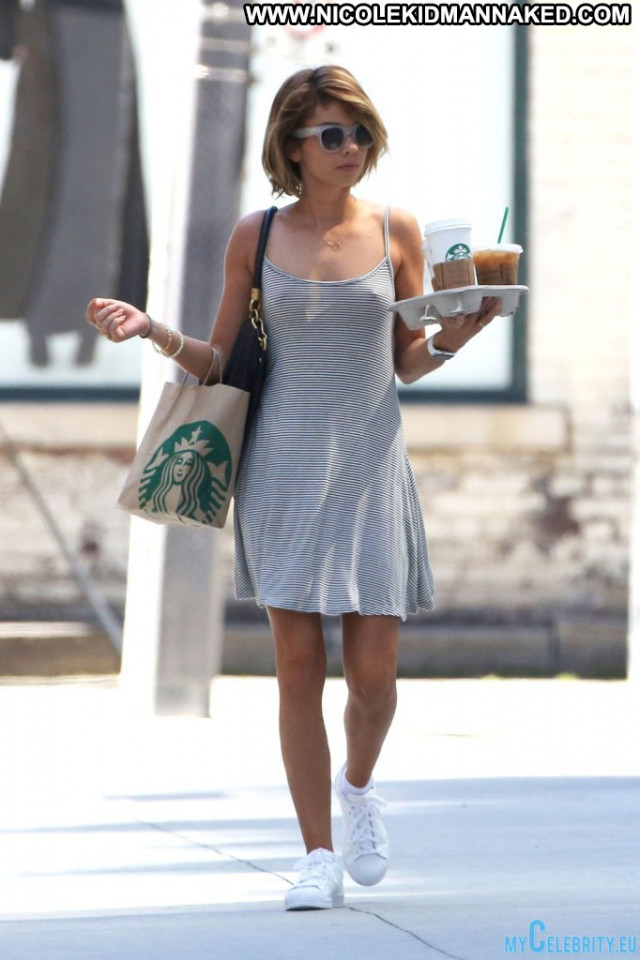 Sarah Hyland See Through Celebrity Beautiful Braless Usa Posing Hot